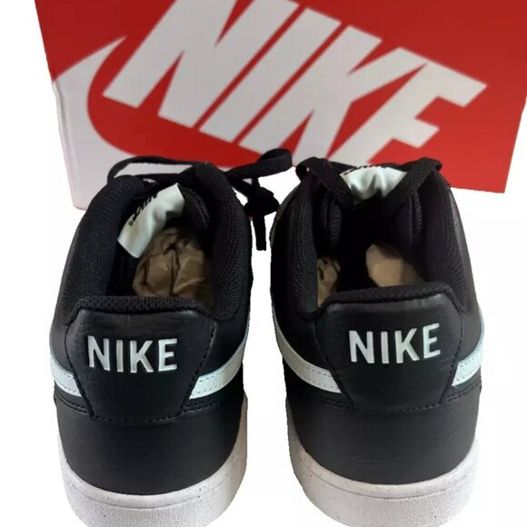 NEW NIKE Court Vision Lo NN Black / Glacier Blue - White Men's US 11 DH2987-006 - Picture 3 of 6